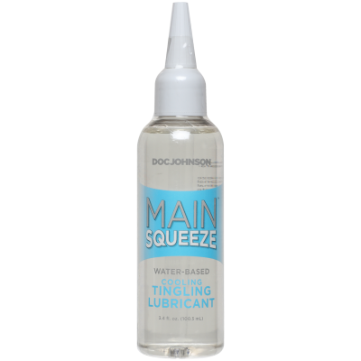 Main Squeeze Cooling Tingling Lubricant 3.4 Ounce