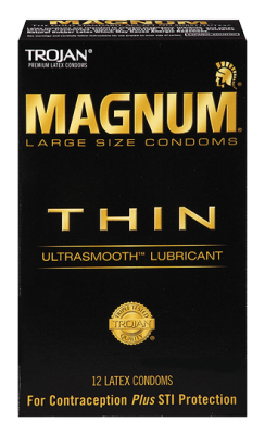 Trojan Condom Magnum Thin Large Size Lubricated