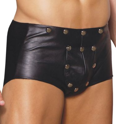 I Want To Break Free Leather Shorts