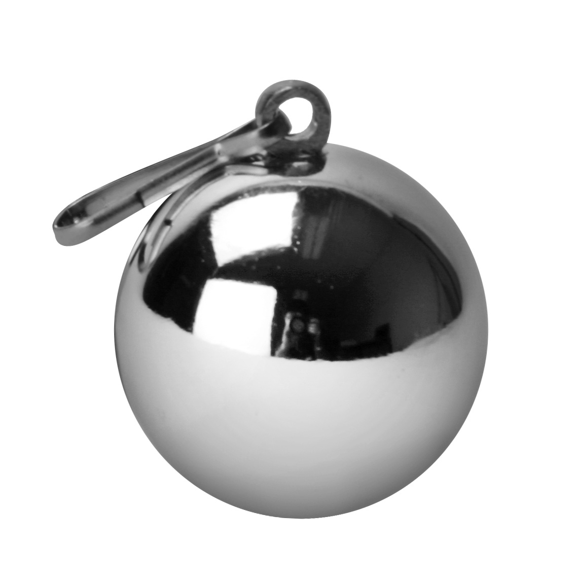 Magnetic Stainless Steel Ball Stretcher Scrotum Metal Cock Penis Ring Weights