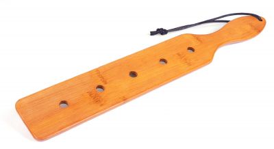 Bamboo Paddle - Long With 5 Air Flow Holes