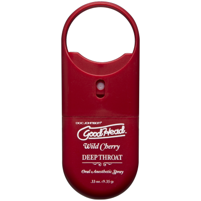 Goodhead Deep Throat To Go Oral Anesthetic Spray 33 Ounce