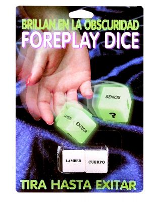 Glow in the Dark Dice  Spanish Version