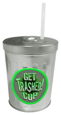 Get Trashed Drinking Cup Metal