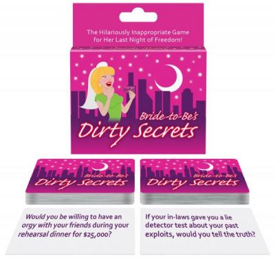 Bride To Be's Dirty Secrets Card Game
