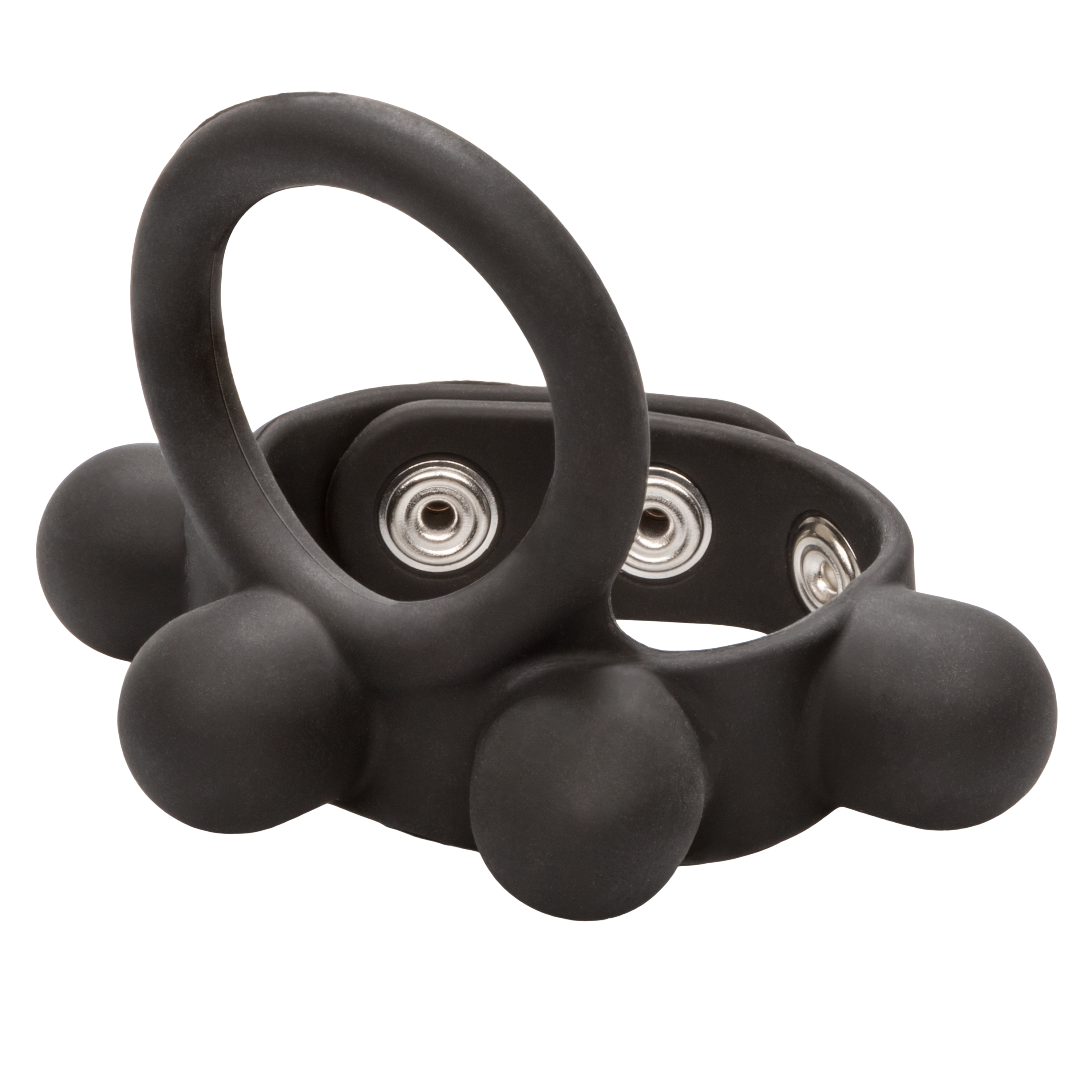 Large+Weighted+C-Ring+Ball+Stretcher+Silicone+Cockring