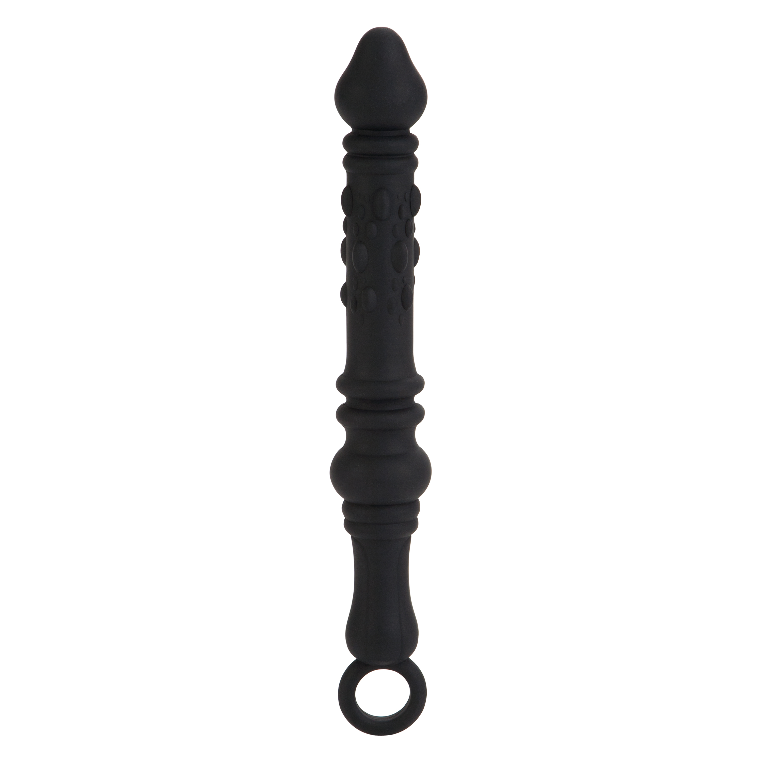 Анальный вибростимулятор с гибким хребтом Pipedream Anal Fantasy Flexa-Pleaser Power Beads, черный 4654-23 PD - PipeDream - Анальные ёлочки - Купить
