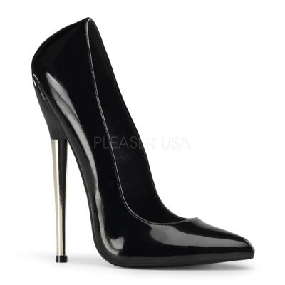 Touch of Brass Black Pumps