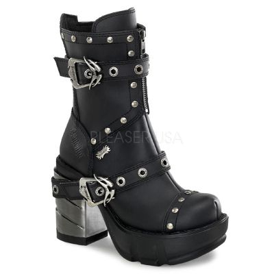 Cyber Punk Goth Ankle Boots