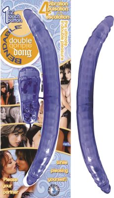 Bendable Double Dong Vibrator Multispeed