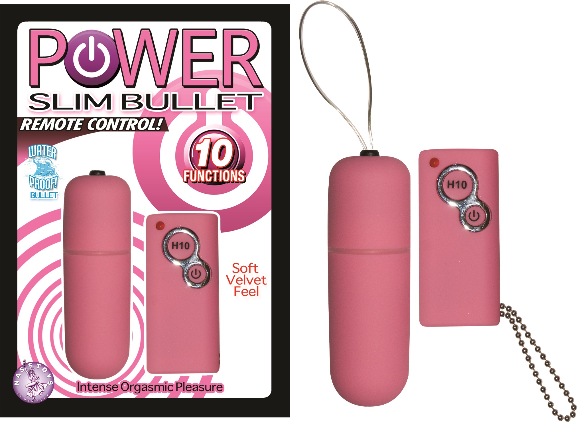 Power+Slim+Bullet+Remote+Control+Waterproof+2.5+Inch