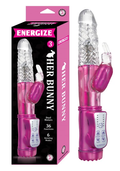 Energize+Her+Bunny+3+Vibe+Waterproof+9+Inch
