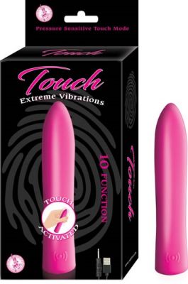 Touch Extreme Vibrations Touch Activited Silicone Vibe Waterproof 5 Inch