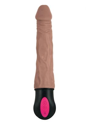 Natural Realskin Hot Cock 1 Dildo Waterproof 7 Inch