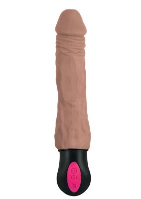 Natural Realskin Hot Cock 3 Dildo Waterproof 8 Inch