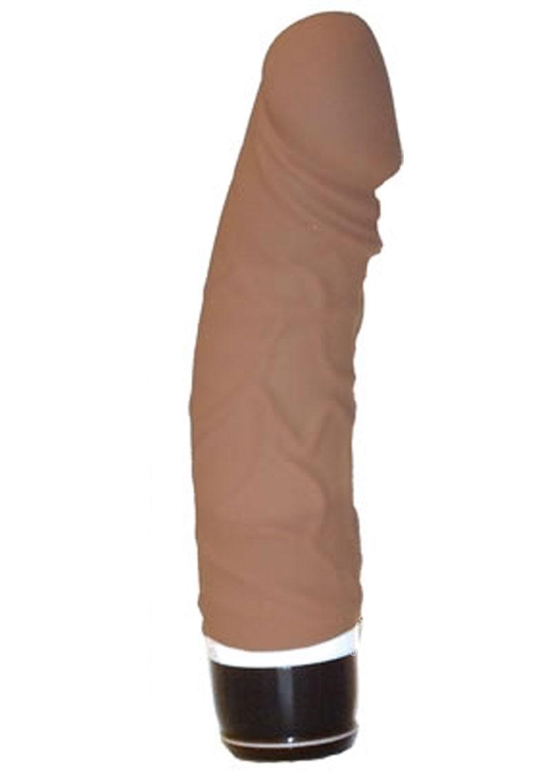 Ultra+Classics+Big+Boss+Silicone+Realistic+Vibrating+Dildo+8+Inch