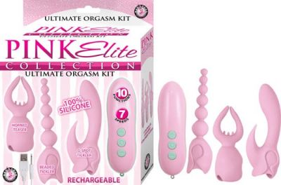 Elite Collection Ultimate Orgasm Kit Rechargeable Silicone Remote Waterproof