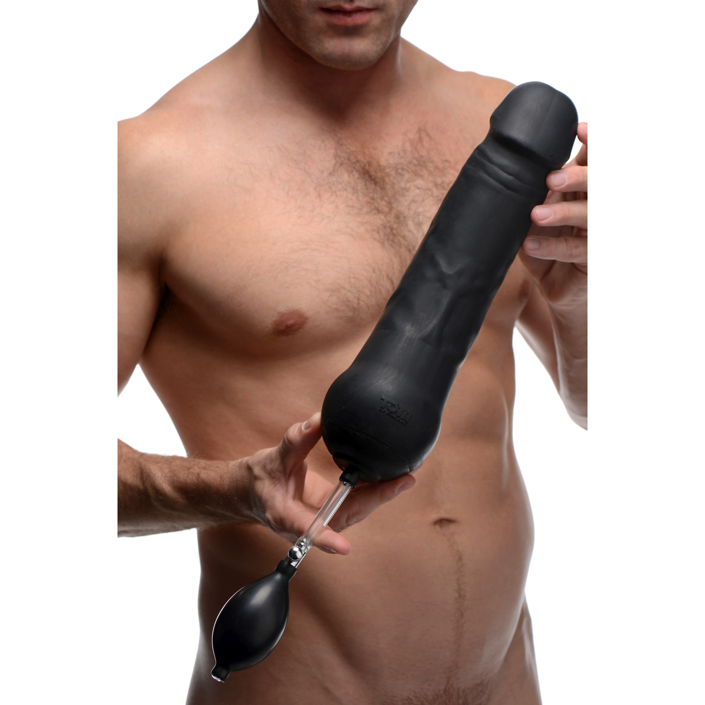 Tom of Finland Toms Inflatable Silicone Dildo.