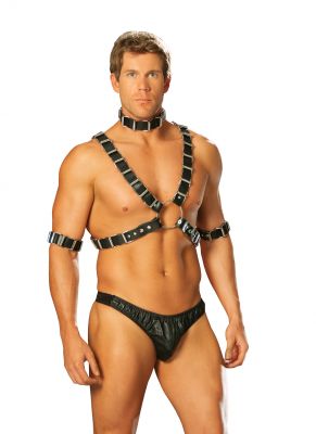 Leather Gladiator Harness Set