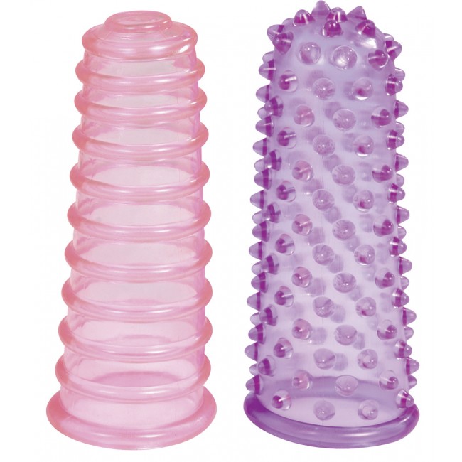 Kinx+Lust+Finger+Textured+Sleeves+2+Each+Per+Box+3.25+Inch