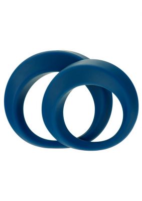 Linx Perfect Twist Cock Ring Set Silicone Waterproof 2 Per Pack