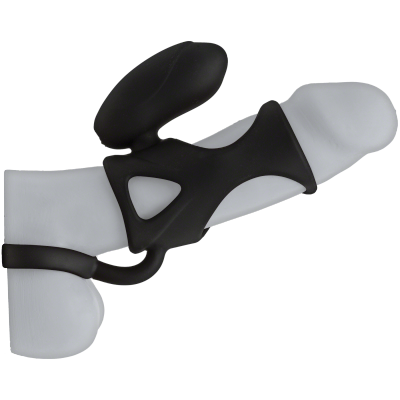 Kink Caged Silicone Cock Cage And Vibrating Plug Waterproof