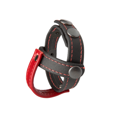 Kink Leather Sub Presenter Cock & Ball Accessory