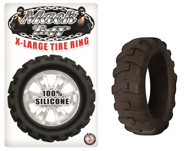 Mack Tuff X Large Tire Silicone Cock Ring Waterproof 1.65 Inch Diameter