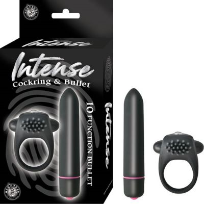 Intense Cockring & Bullet 10X Set Waterproof