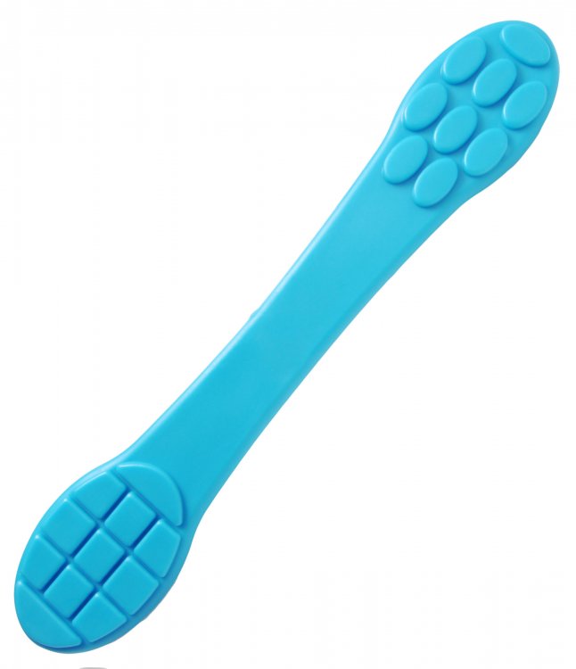 Textured+Blue+Silicone+CBT+Ball+Slapper