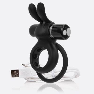 Charged Ohare Rechargeable Silicone Waterproof Rabbit Cock Ring