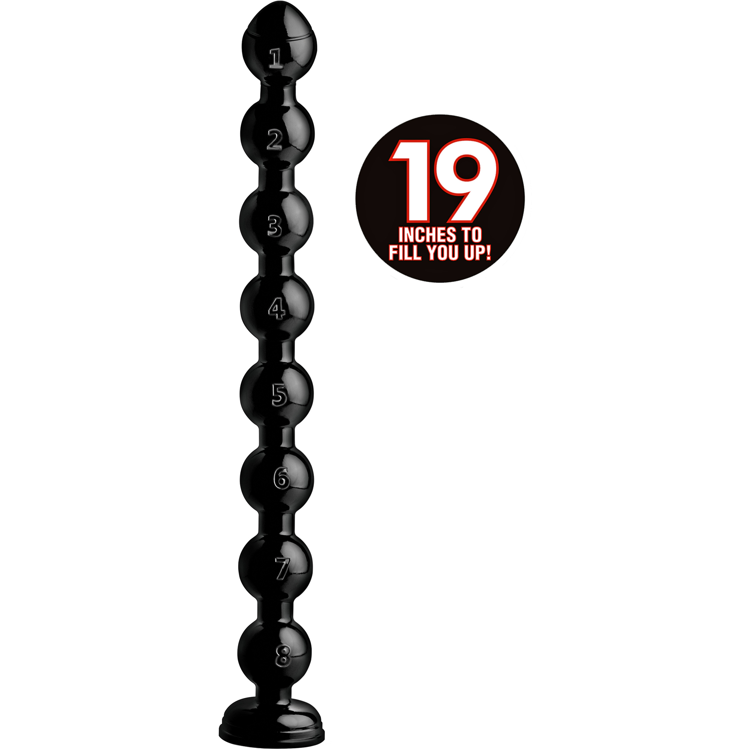 Hosed+19+Inch+Beaded+Thick+Anal+Snake