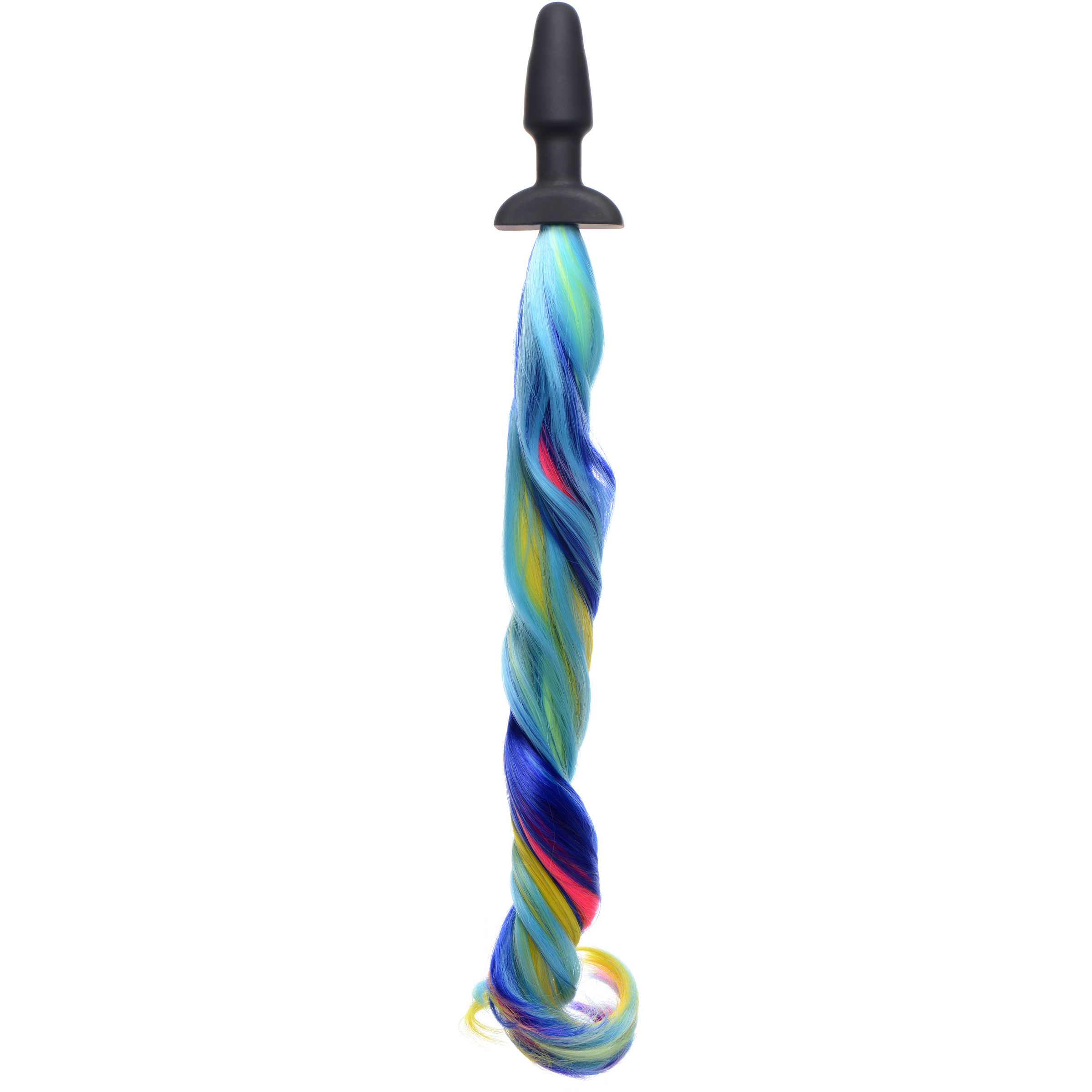 Rainbow+Pony+Tail+Anal+Plug