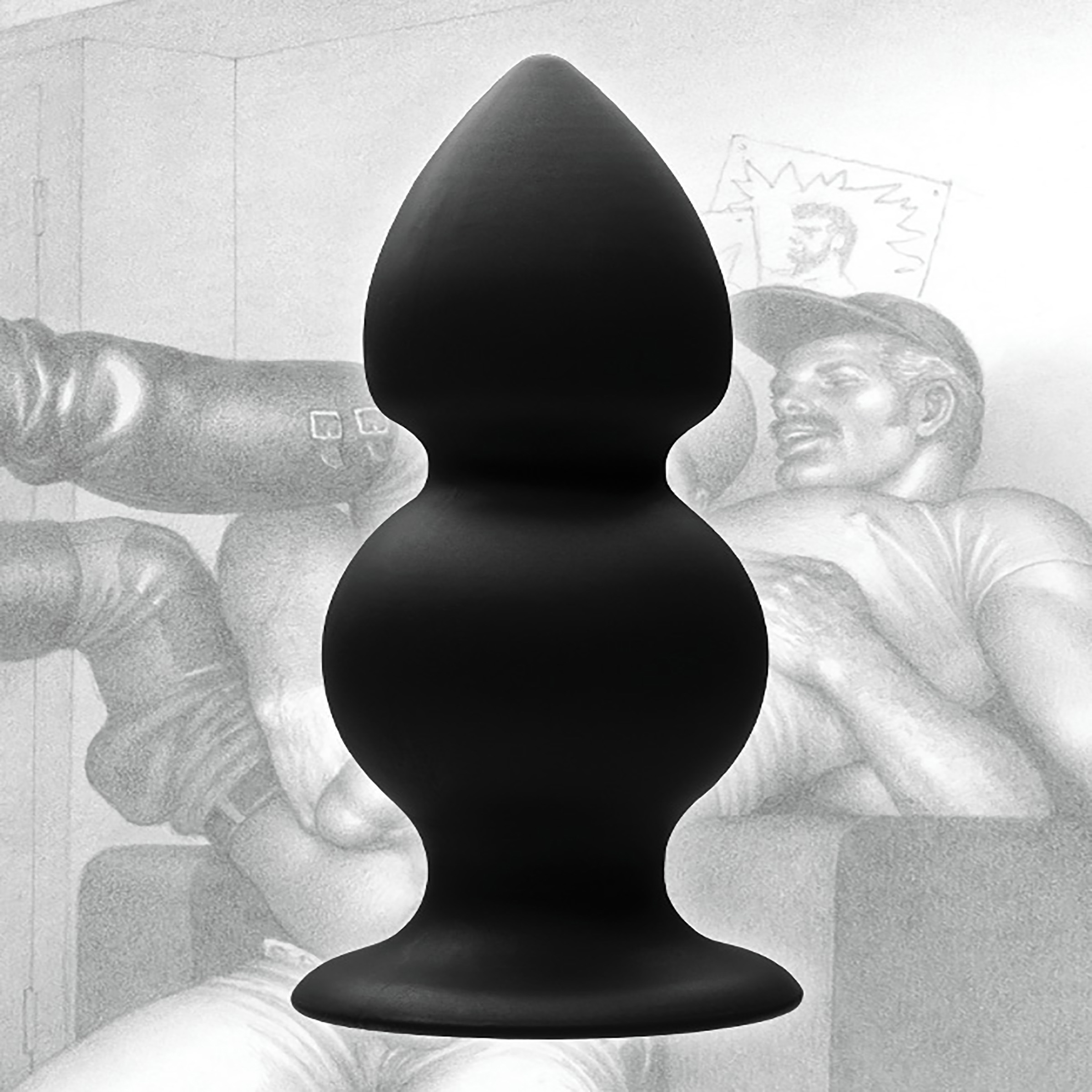 Tom+of+Finland+Weighted+Silicone+Anal+Plug