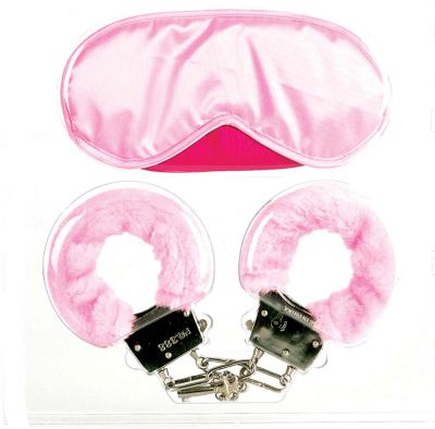 Pleasure Cuffs With Satin Mask