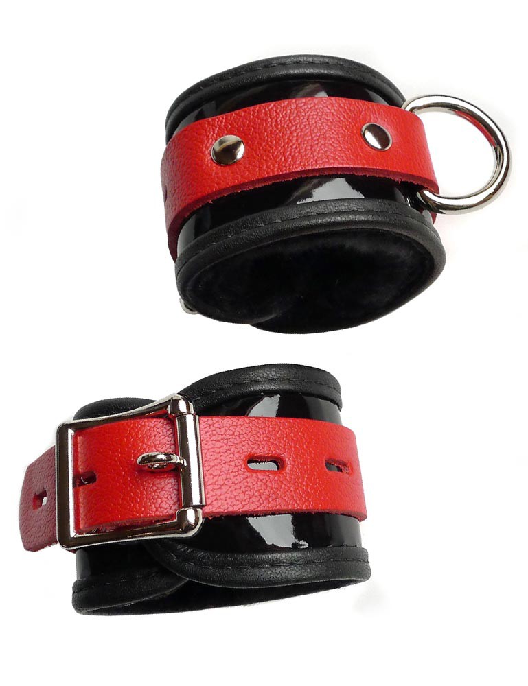 Firecracker+Patent+Leather+Restraints