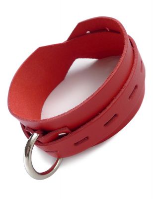 Red Devil Leather Collar