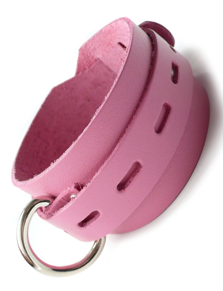 Deluxe+Pink+Buckling+Collar