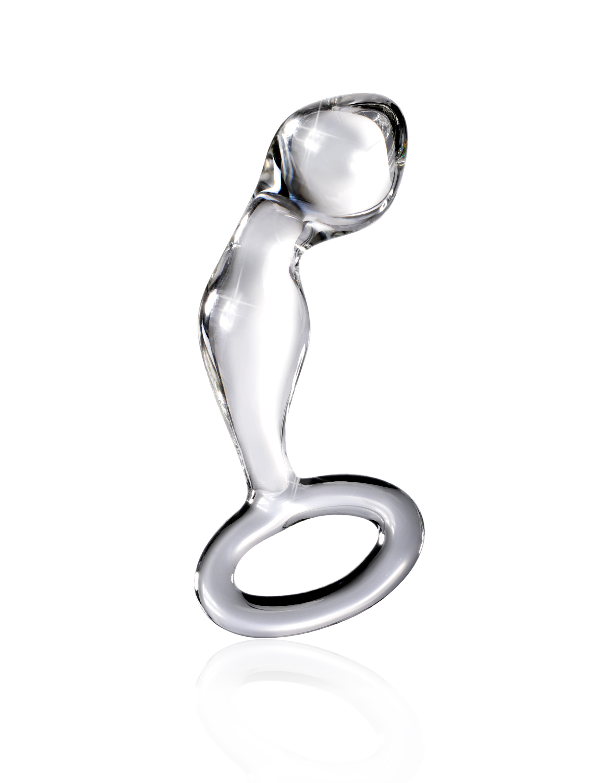 Icicles+No+46+Glass+Anal+Prostate+-Spot+Plug