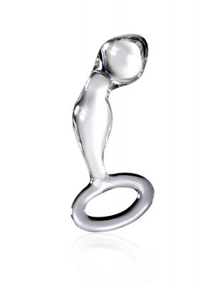 Icicles No 46 Glass Anal Prostate -Spot Plug