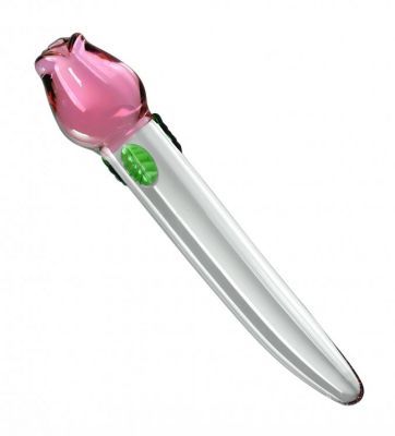 Vishnu Radiant Bloom Glass Dildo Wand