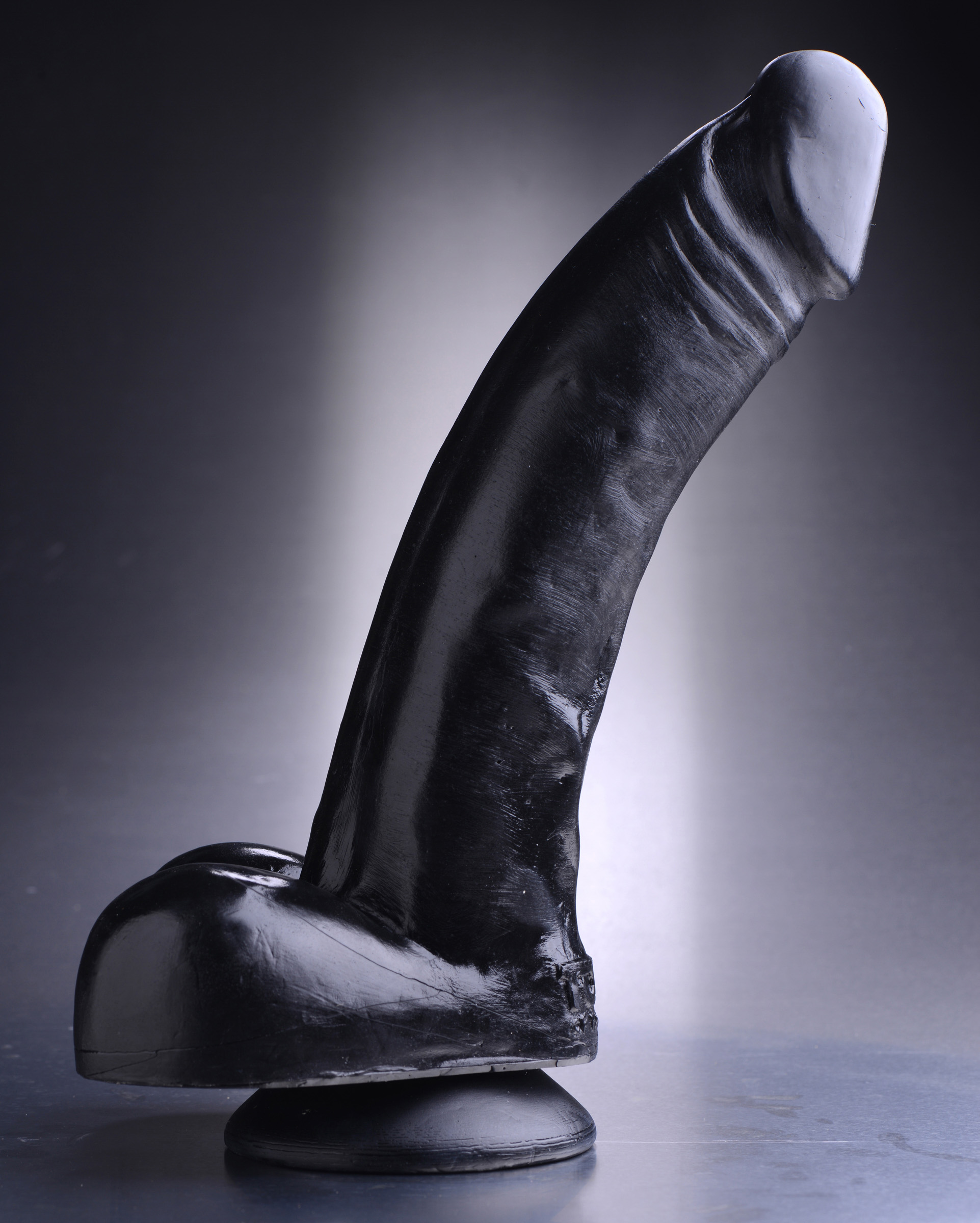 Tom+of+Finland+Black+Magic+Suction+Cup+Dildo