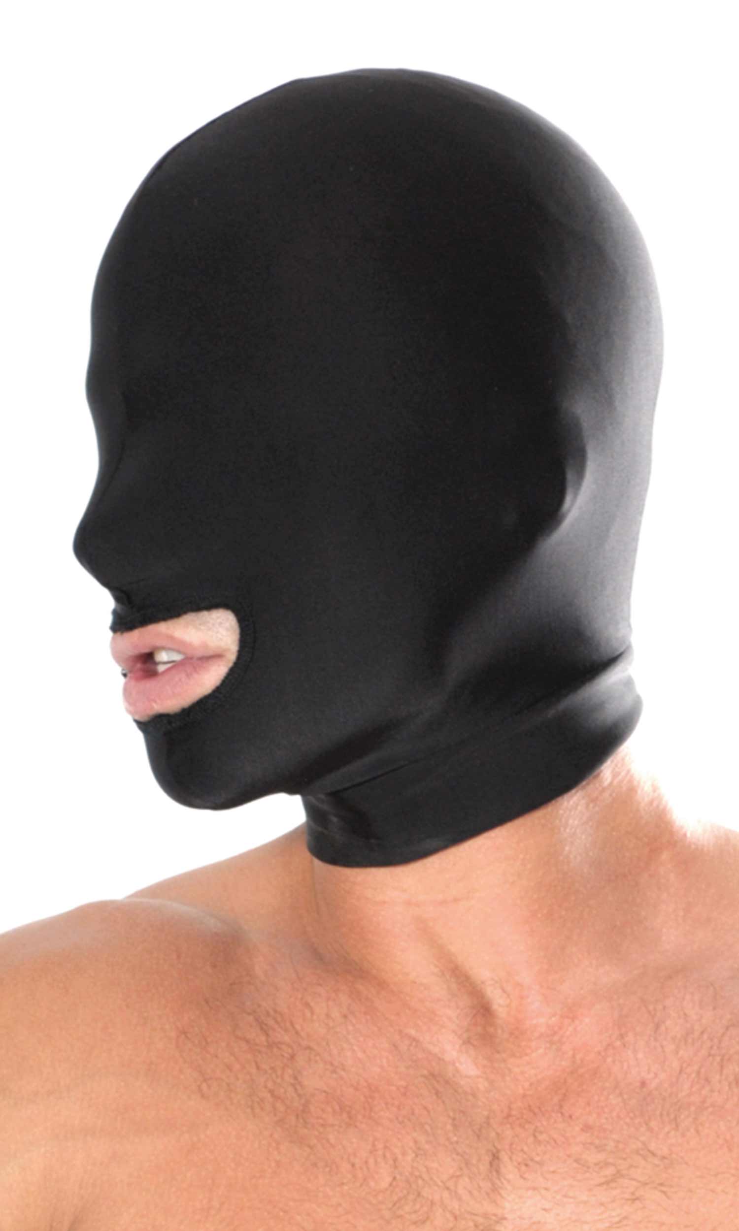 Fetish+Fantasy+Spandex+Open+Mouth+Hood