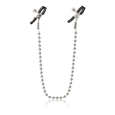 Nipple Play  Silver Beaded Nipple Clamps