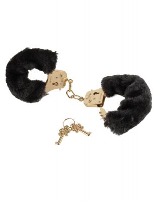 Fetish Fantasy Gold  Deluxe Furry Cuffs