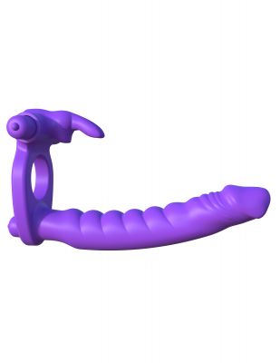 Fantasy C-Ringz  Silicone Double Penetrator Rabbit