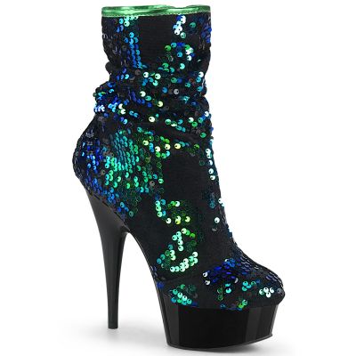 Mermaid Scales Platform Boots