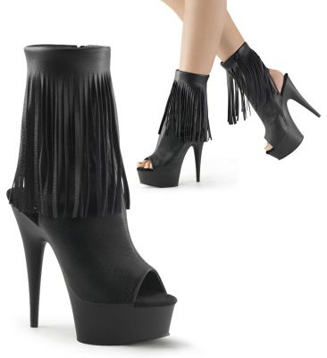 Fringe Seduction Ankle Boots