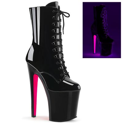 Ravens Watch Patent Leather Platform Boots