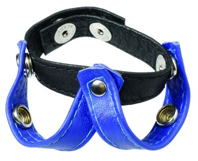 Black and Blue V-Style C-Ring